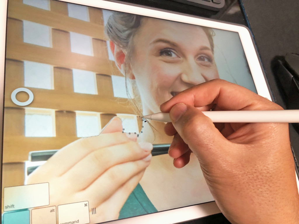 Photoshop iPadとAstropadで簡単に写真の切り抜き4