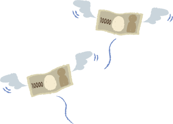 純資産総額が減っている