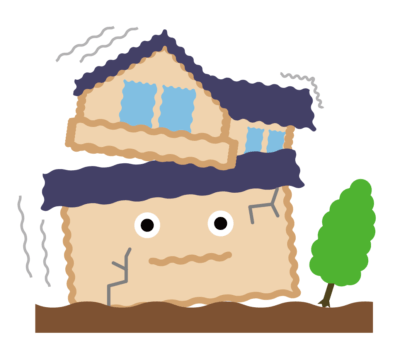 災害リスクがある